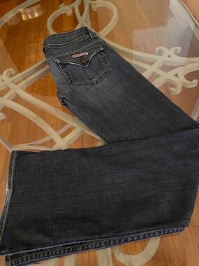 Hudson Jeans Women's Boot-Cut Dark Wash Blue